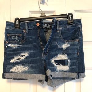 American Eagle Ripped Denim Shorts (NEVER WORN)